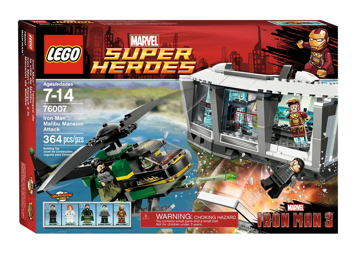 Malibu Mansion Attack LEGO 76007 NEW Iron Man 3 